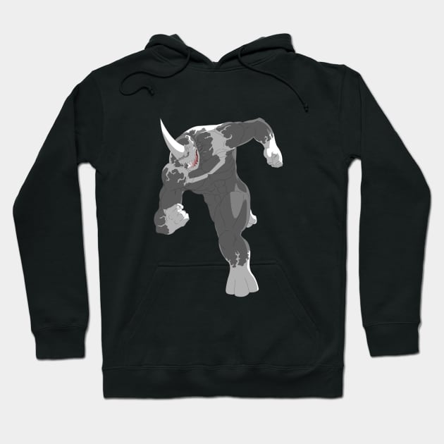 Symbiot Rhino Hoodie by Sam_Gs_Art